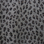 LEOPARD MOHAIR CARDIGAN #GRAY [24FW-WMK-KN12]