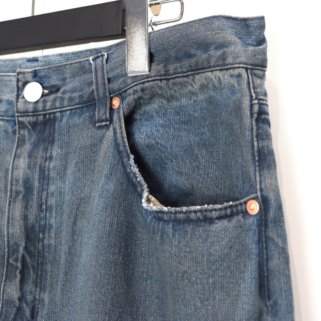 DENIM BAGGIE PANTS #INDIGO [25AW-FS-22 / FS1795]