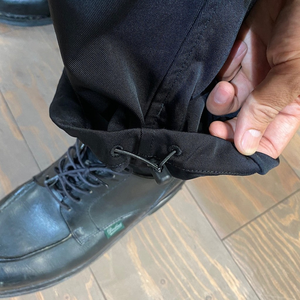 TECH EASY TROUSERS TWILL #BLACK [BP-33024W]