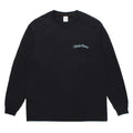 WASHED HEAVY WEIGHT CREW NECK LONG SLEEVE T-SHIRT ( TYPE-3 ) #BLACK [25FW-WMT-LT05]