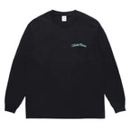 水洗重磅圓領長袖T卹（3型）#黑色 [25FW-WMT-LT05]