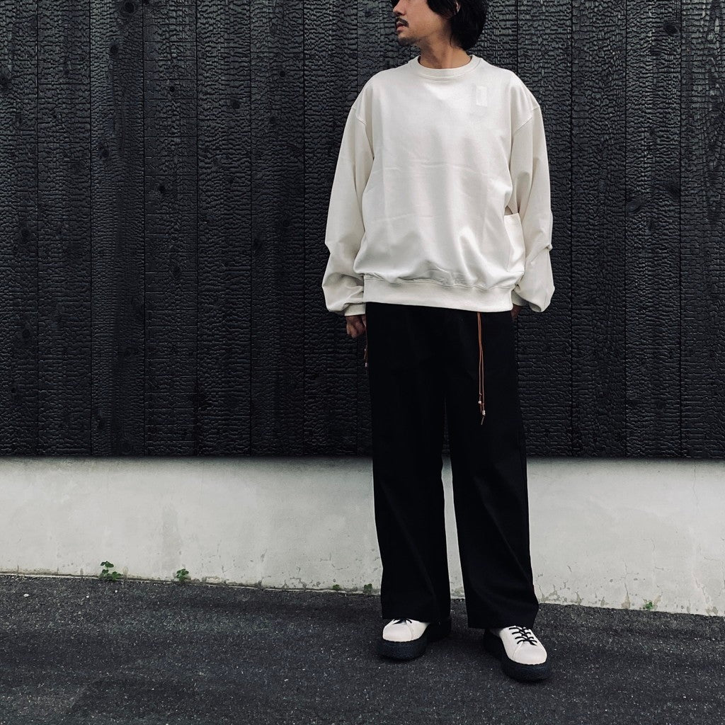 P1-S Black Pants-Standard #Black [GOOPI-26SS-JUL-02]