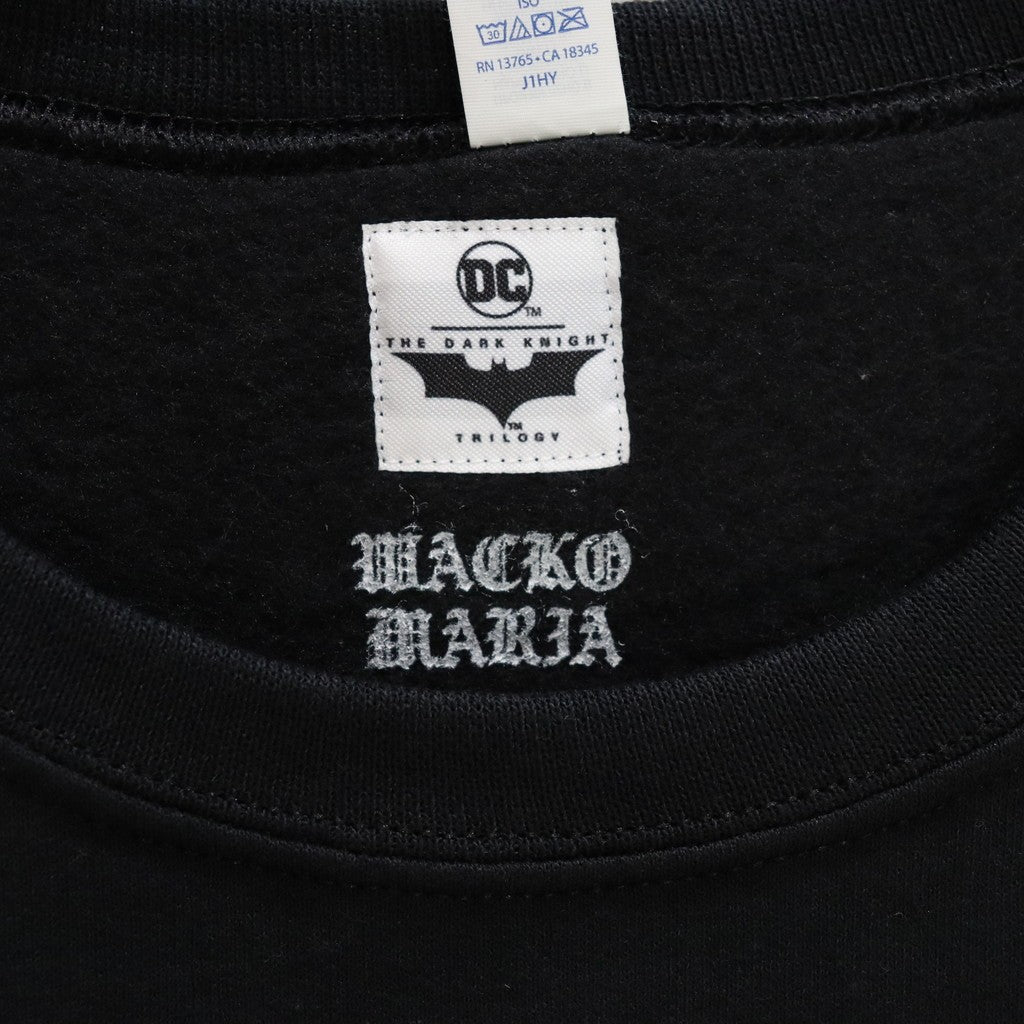 THE DARK KNIGHT TRILOGY | CREW NECK SWEAT SHIRT ( TYPE-3 ) #BLACK [TDKT-WM-SS03]