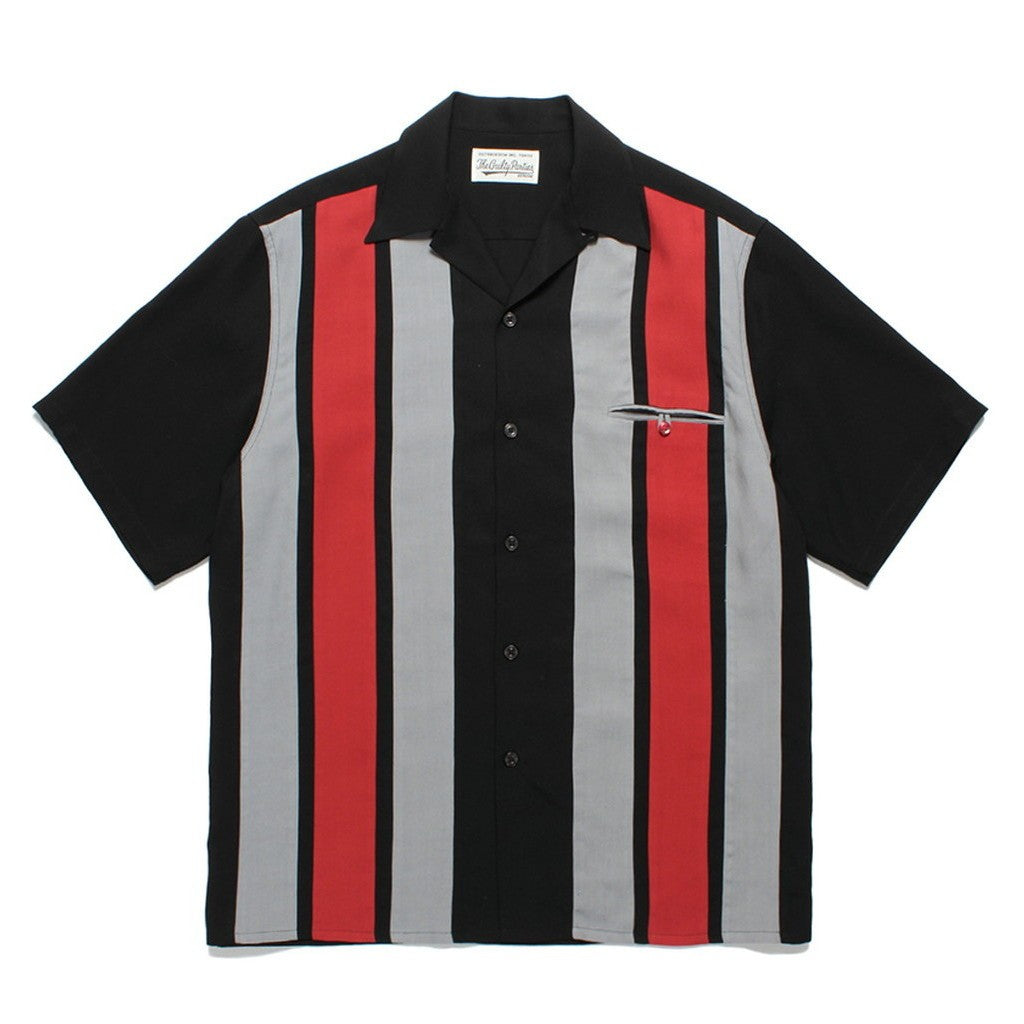 SWITCHING SHIRT S/S -TYPE 2- #BLACK [24SS-WMS-OC14]