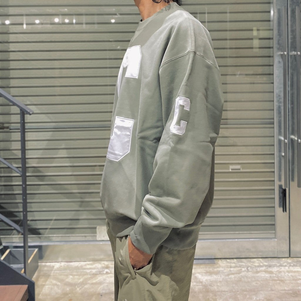 APPLIQUE LOGO COTTON SWEATSHIRT_CCC #OD [CCC-243C001]
