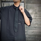 「MA-T7」 Stripe x Stripe Mixed Tie #SHADOW [GOOPI-25SS-JUN-03]