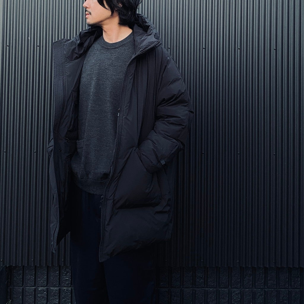 TECH 2WAY CADET DOWN PARKA #BLACK [BW-42026W]