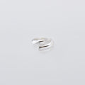 Semicircle Ring -Wide- #SILVER [XOR090]