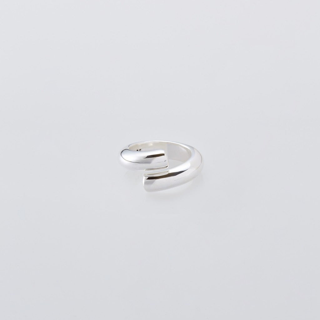 Semicircle Ring -Wide- #SILVER [XOR090]