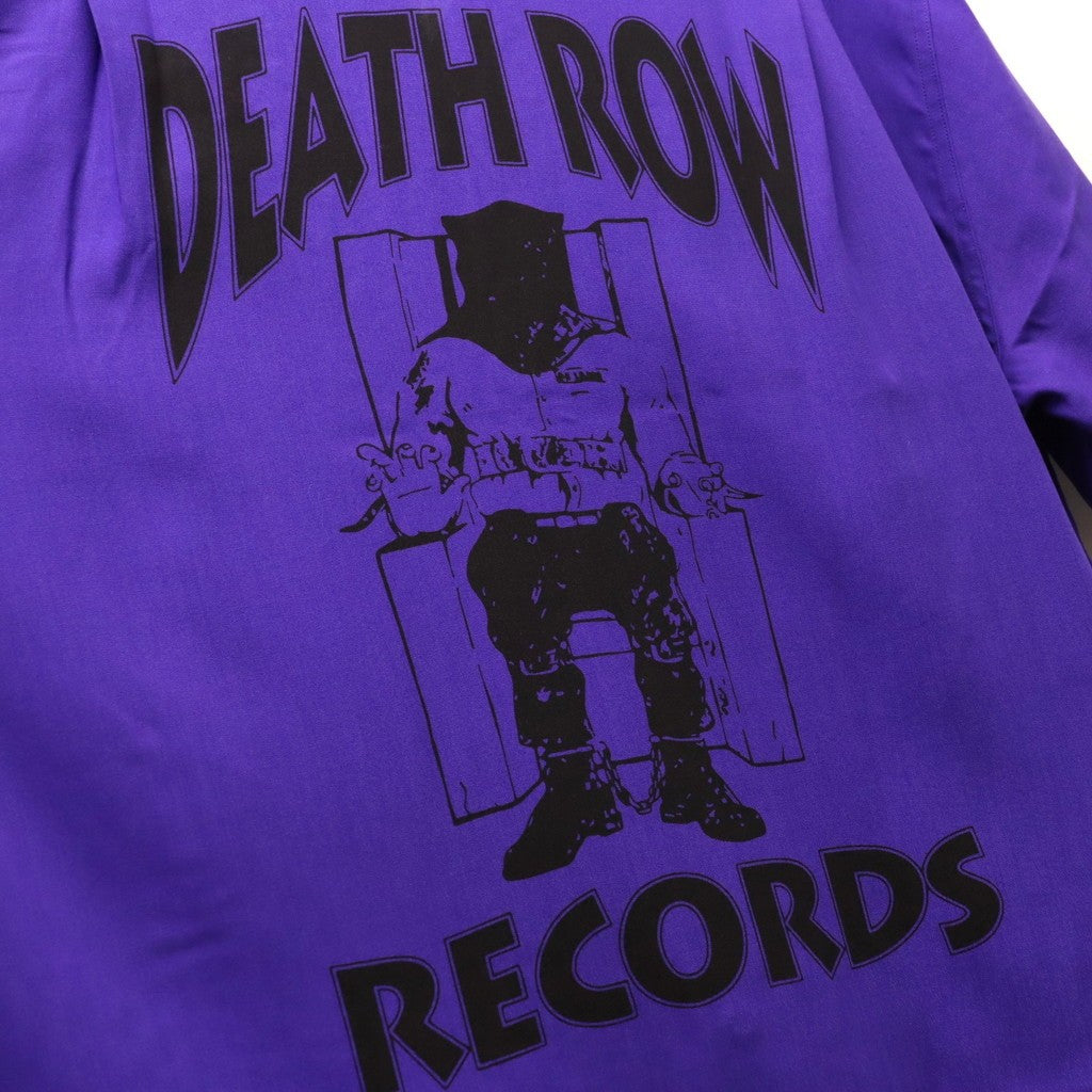 DEATH ROW RECORDS | 50'S SHIRT S/S #PURPLE [DEATHROW-WM-OC01]