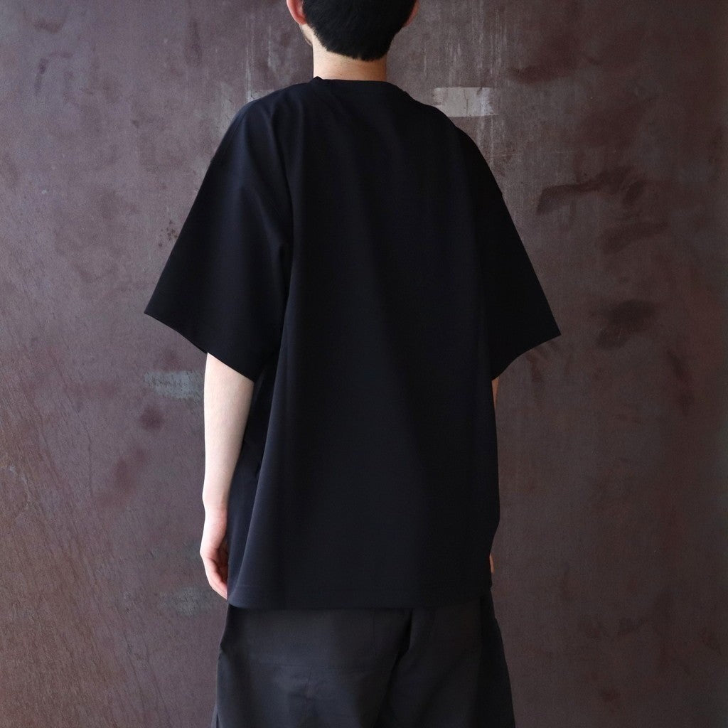 SND1 - Basic Pocket Tee (Ver. Sharp) #Black [GOOPI-26SS-APR-01]