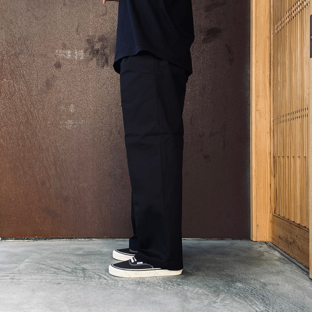 DICKIES | PLEATED TROUSERS #BLACK [26FW-WMP-DC01]