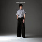 P1-S Black Pants-Standard #Black [GOOPI-26SS-JUL-02]
