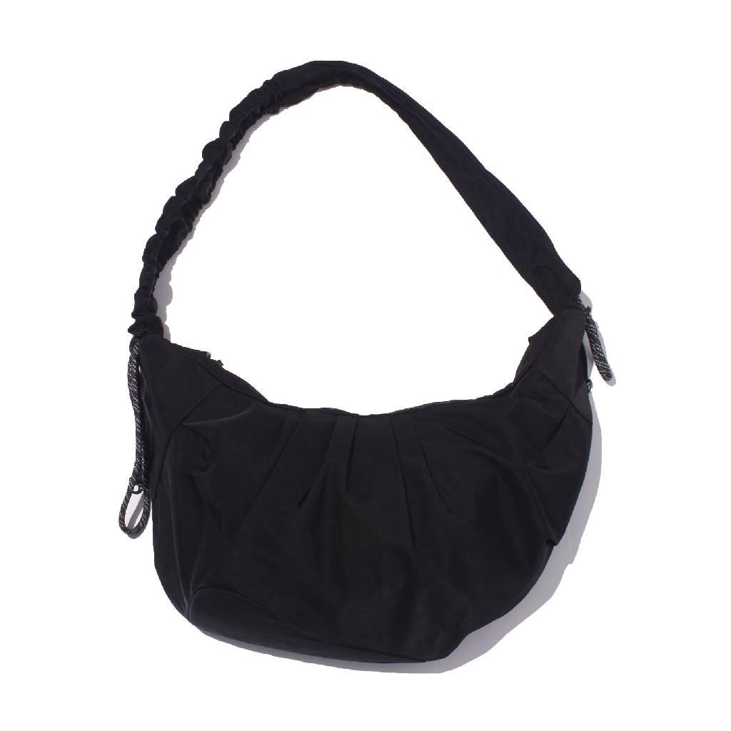 TEXTURED TWILL BODY BAG #BLACK [FTT36262B0007]