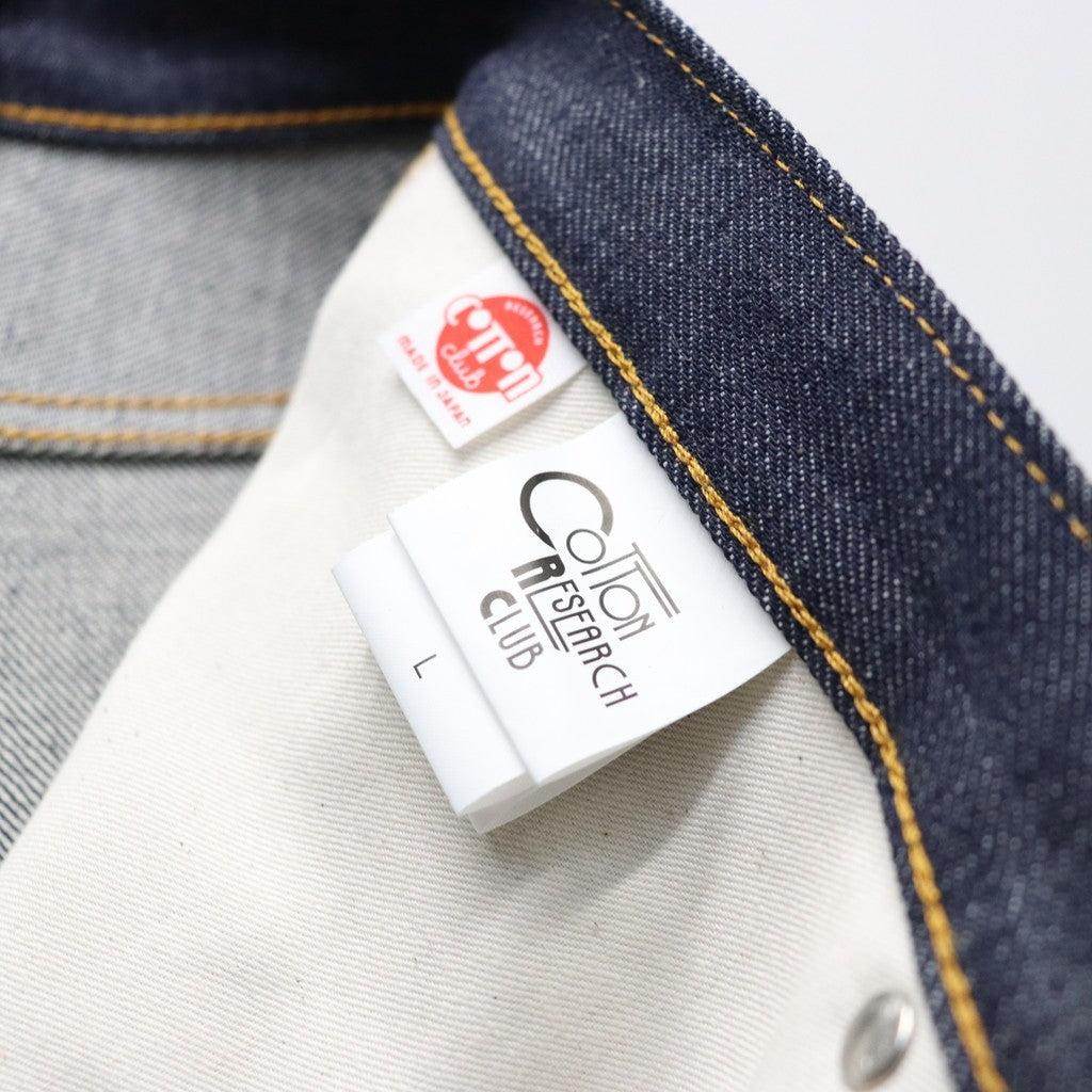 SELVEDGE DENIM PANTS #BLUE [CCC-261P002]