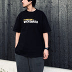 WASHED HEAVY WEIGHT CREW NECK T-SHIRT ( TYPE-5 ) #BLACK [26SS-WMT-WT06]