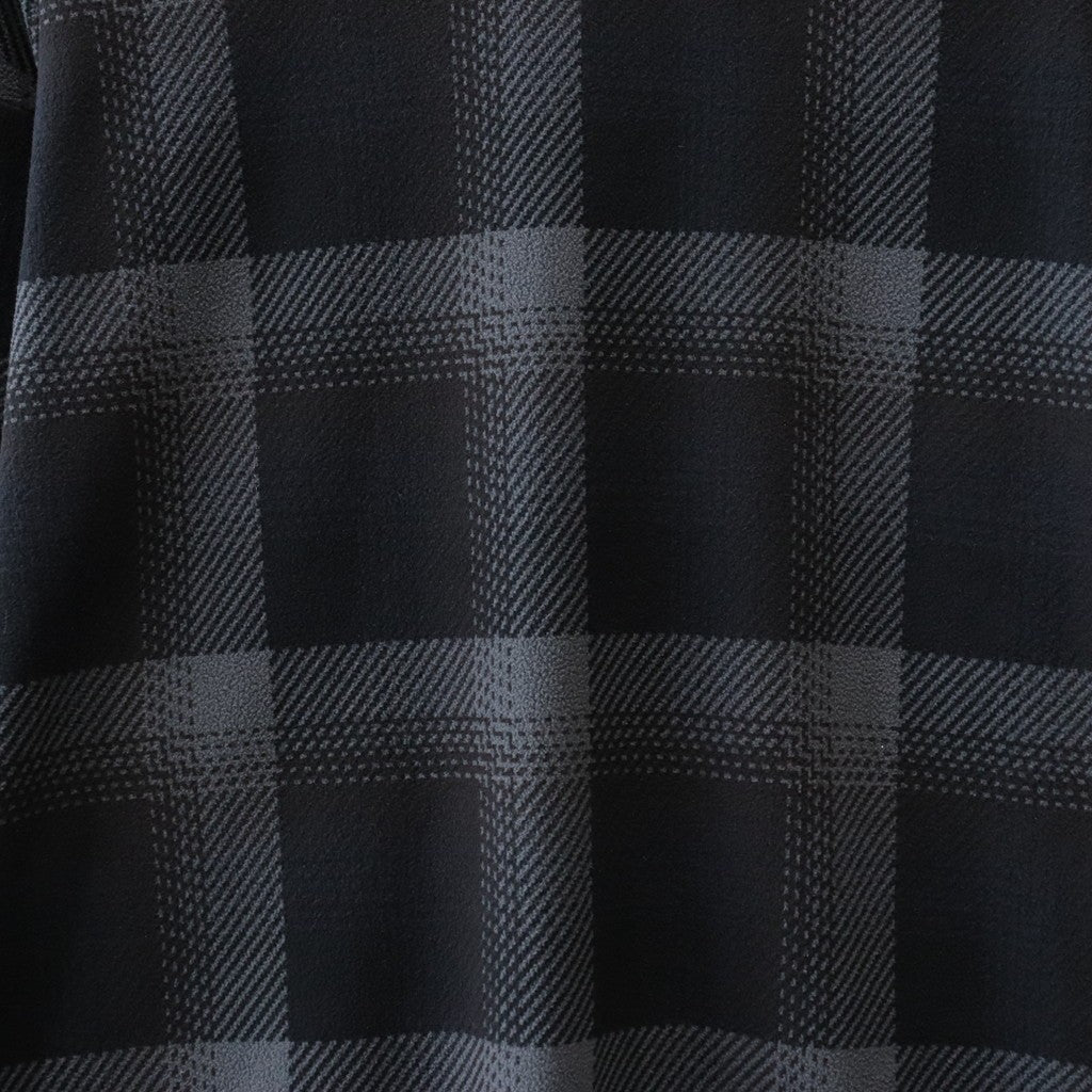FLEECE SHIRT ( TYPE-1 ) #CHARCOAL [24FW-WMO-BL24]