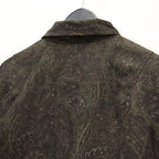 TECH FLYING SHIRT CORDUROY PAISLEY #D.BROWN [BE-88026W]