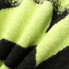 PATTERN MOHAIR KNIT #Green [26FW_KN01]