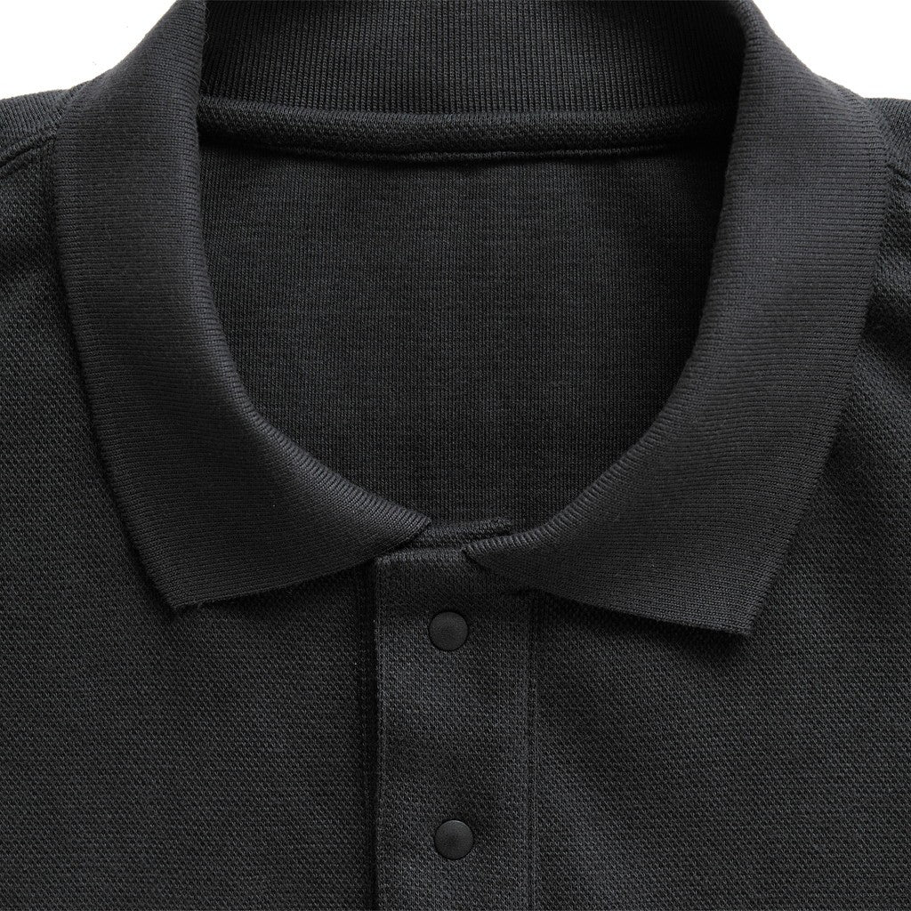 PEN POCKET COLLAR T-SHIRTS #DARK GREY [HOD26-01-TS007]