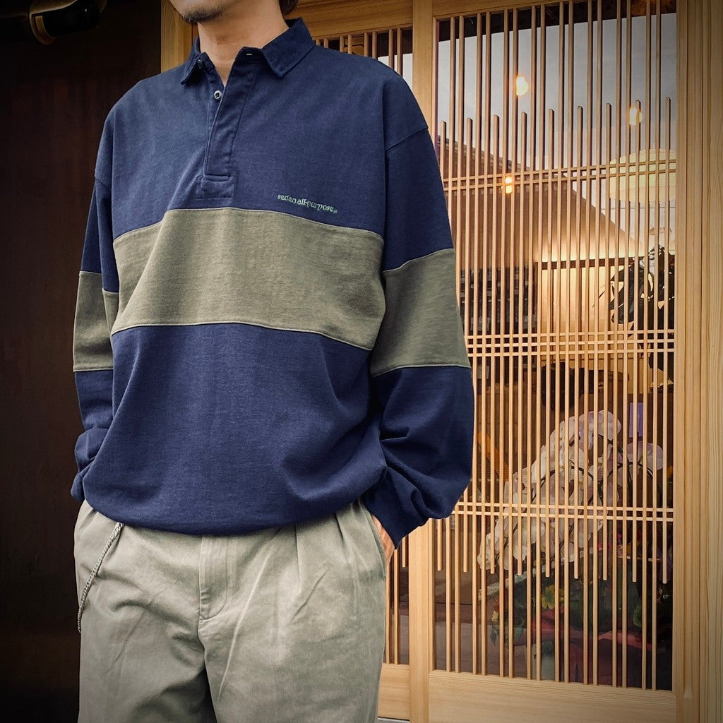 Rugby Jersey #Navy x Olive [SD25F-CT03]