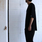 COTTON T-SHIRT_CITY LIGHTS #BLACK [CCC-261T003]