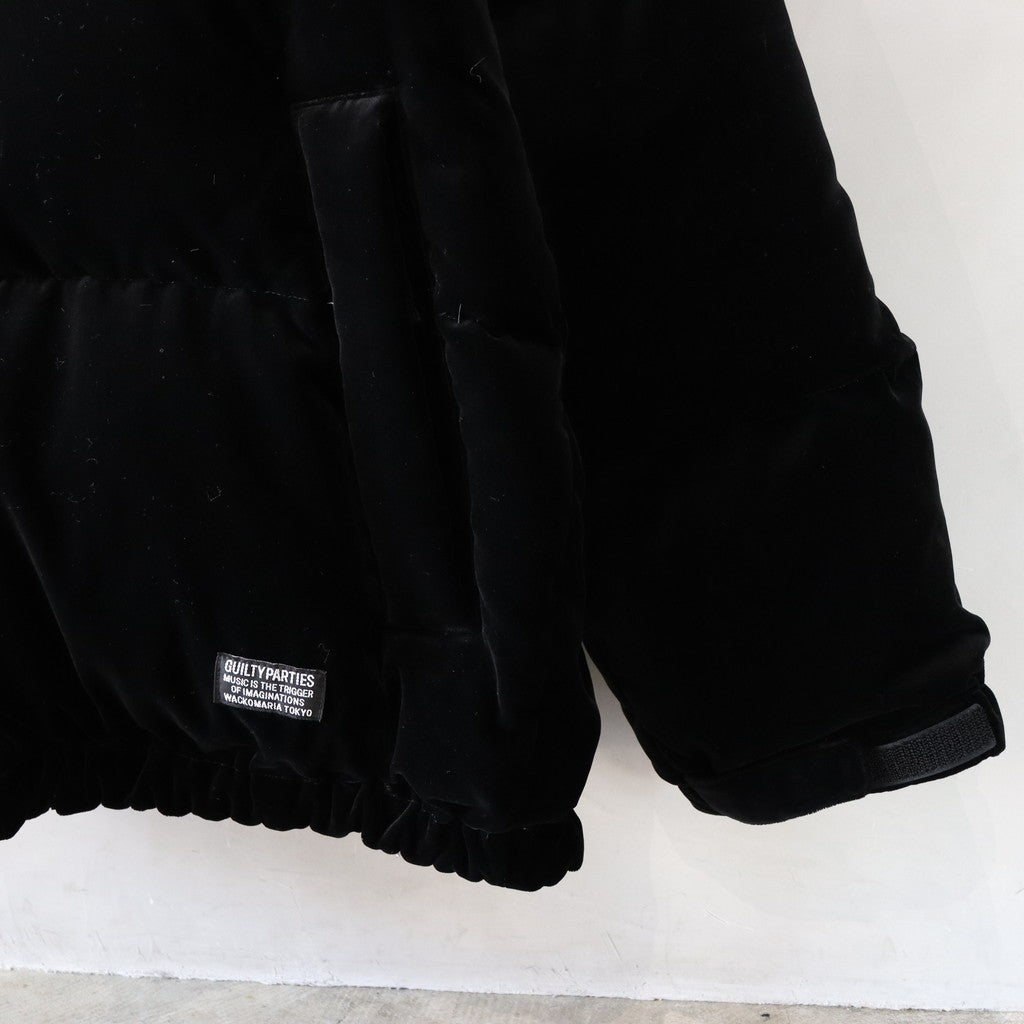 NANGA | VELVET DOWN JACKET #BLACK [24FW-WMO-NA04]