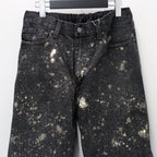 GALAXY DENIM PANTS #BLACK [RP0916303]