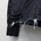 Deconstructed Denim Tracker(KOJIMA) #INDIGO [M-P3-LO5]
