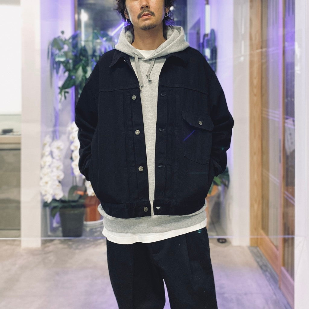 TRUCKER JACKET #BLACK [25FW-WMO-BL20]