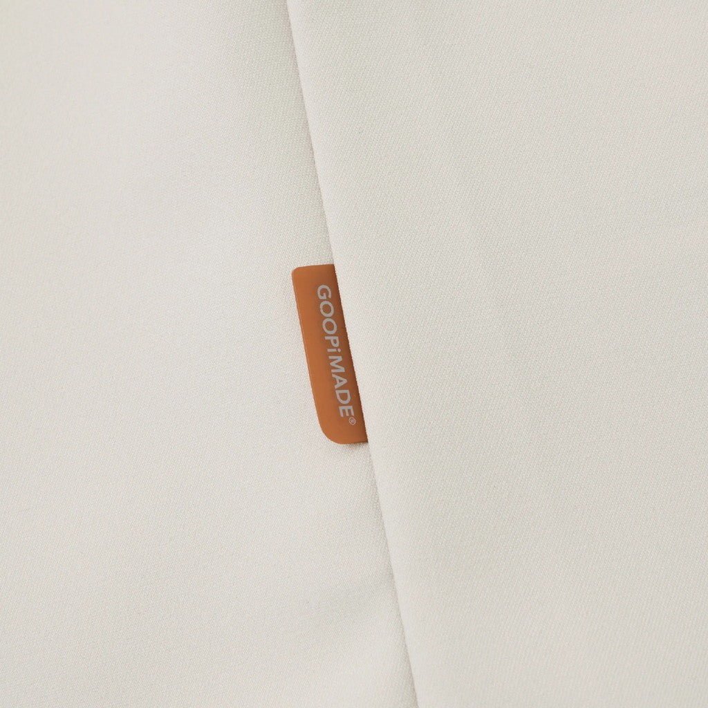 Collar-9 Core Tech 長袖 Polo 衫 #奶油色 [GOOPI-25AW-OCT-03]