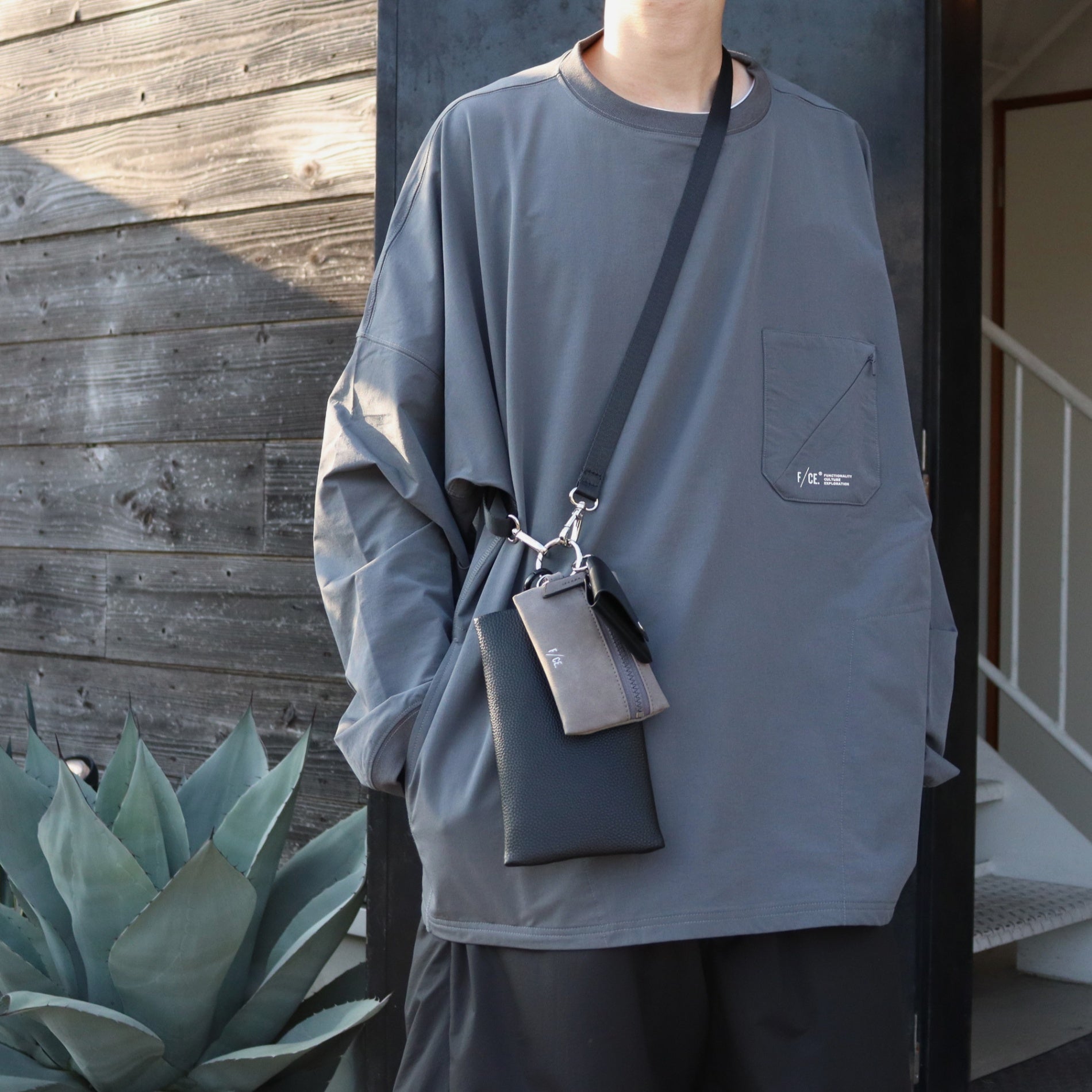 TECH LEATHER MULTI STRAP #Black [FEL37252B0002] – cocorozashi