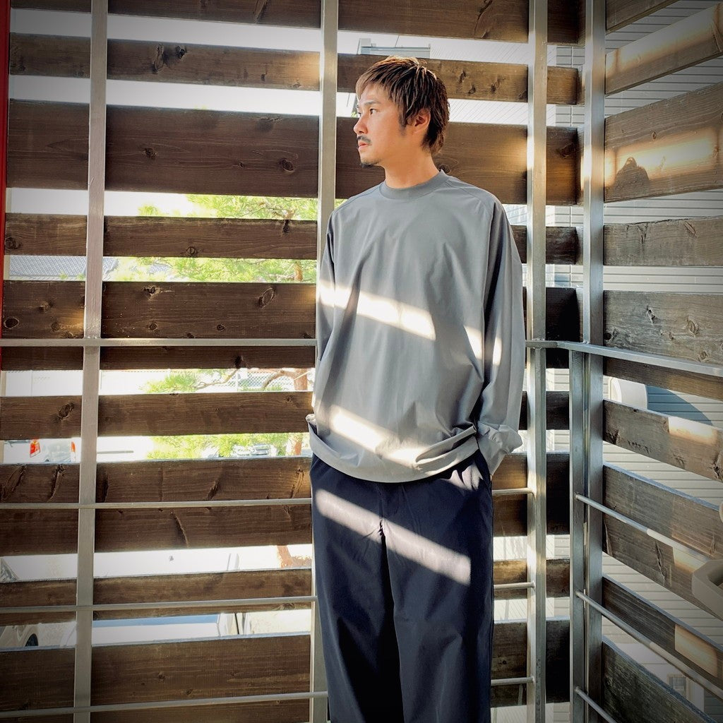 TECH LIGHTWEIGHT TEE L/S #LT-GRAY [BE-30025W]