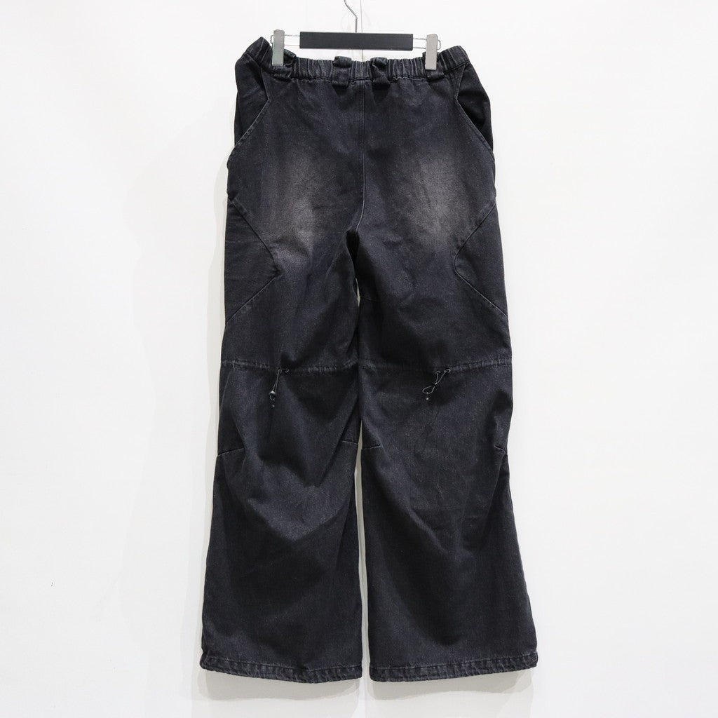CPG | RHOMBUS DENIM PANTS #BLACK [25SS-CPG-03 / FS1741]