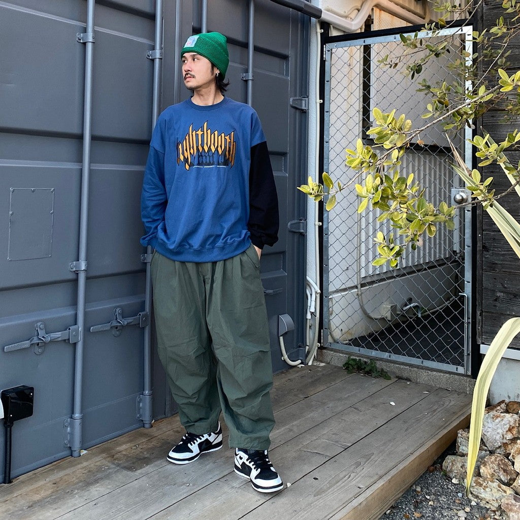 SNOW BALLOON PANTS #OLIVE [SS24-B06]