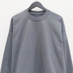 TECH DRAWSTRING L/S TEE #CHARCOAL [BE-40025]