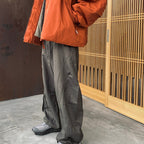 Lunar 26 - Utility Ruched Work Pants #Iron [GOOPI-26SS-FEB-01]