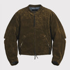 Racing Jacket (VELVET DENIM) #MOSS [M-P4-LO2]