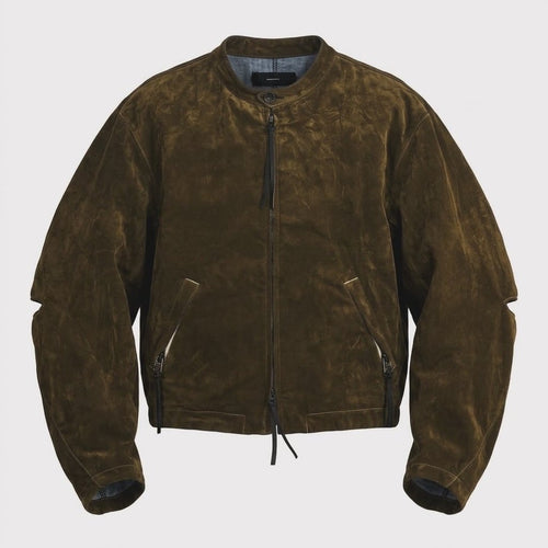Racing Jacket (VELVET DENIM) #MOSS [M-P4-LO2]