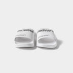 LABEL LOGO SLIDE SANDAL #WHITE [SS24-A20]