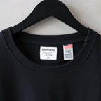 USA BODY CREW NECK POCKET T-SHIRT -TYPE 2- #BLACK [24SS-WMT-OP02]