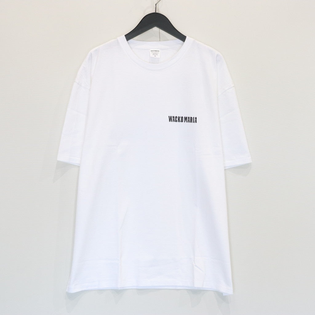 WASHED HEAVY WEIGHT CREW NECK T-SHIRT (TYPE-8) #WHITE [25SS-WMT-WT08]