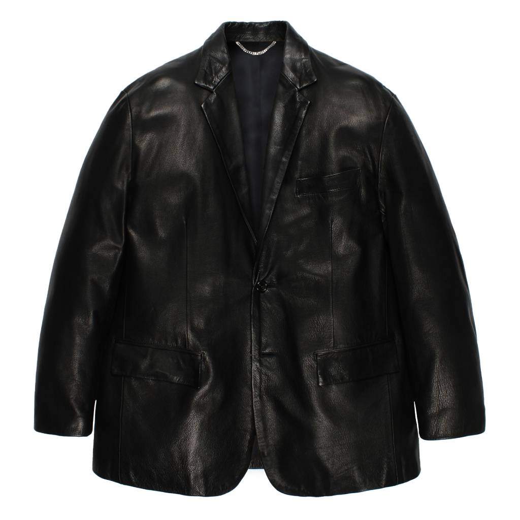 LEATHER JACKET ( TYPE-1 ) #BLACK [26FW-WMO-JK01]