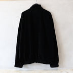 天鵝絨運動外套（1 型）#黑色 [24FWE-WMO-TJ01]