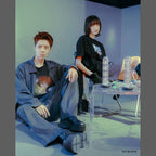 幽遊白書 | 「KISS」 LS TEE #BLACK [26SS-FSx幽遊白書-03 / FS2009]