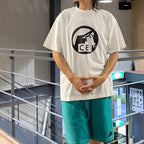 平底齒輪 T 卹 #白色 [CES26T12]