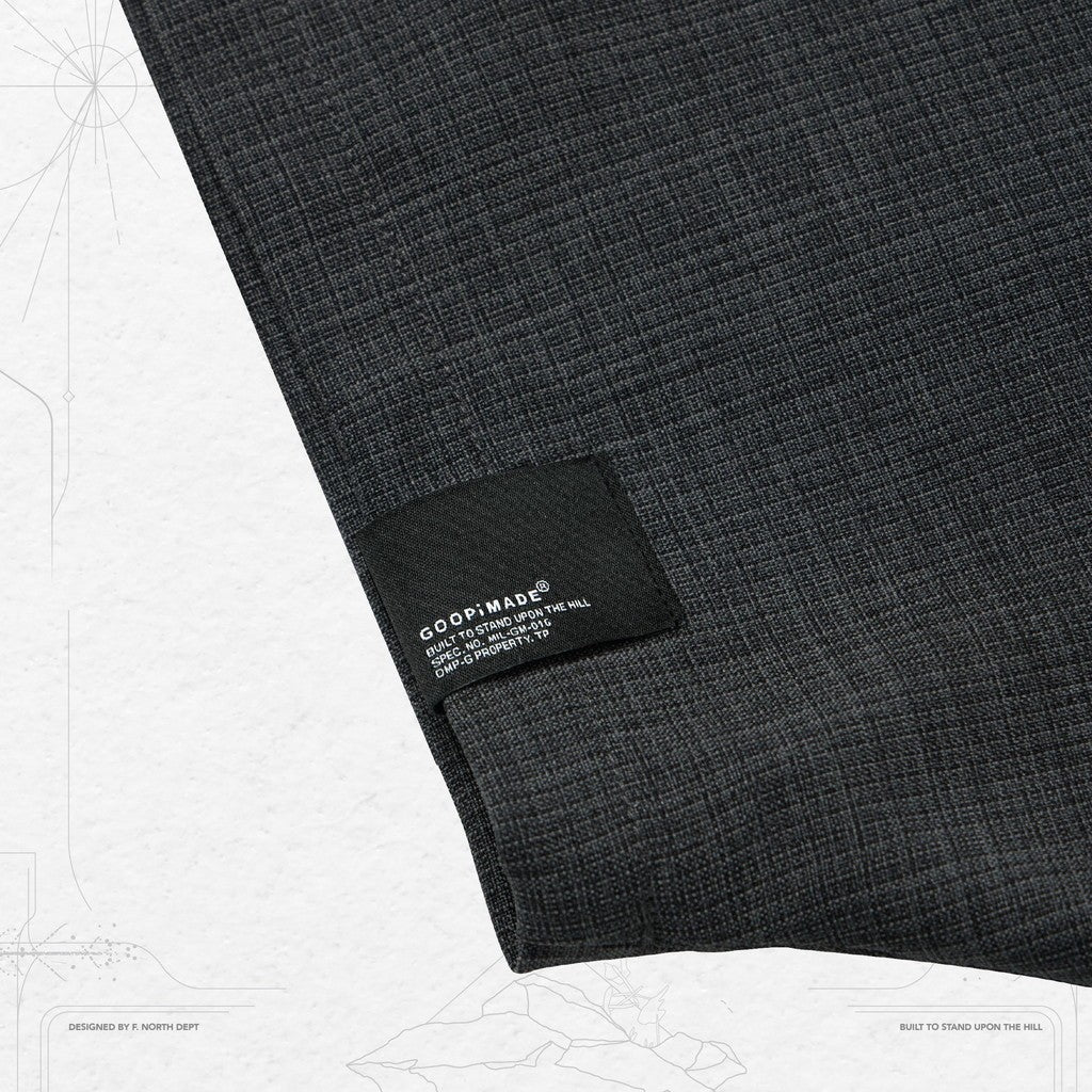 「GNV-S1」 SOFTBOX Oversized Strap Shirt #GRAY [GOOPI-24SS-APR-03]