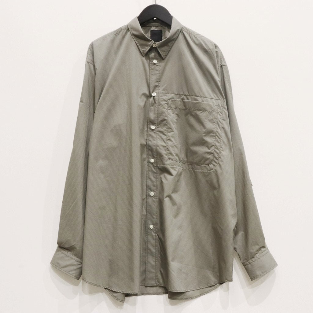 TECH TRAVEL SHIRT #WOLF GRAY [BE-64025]