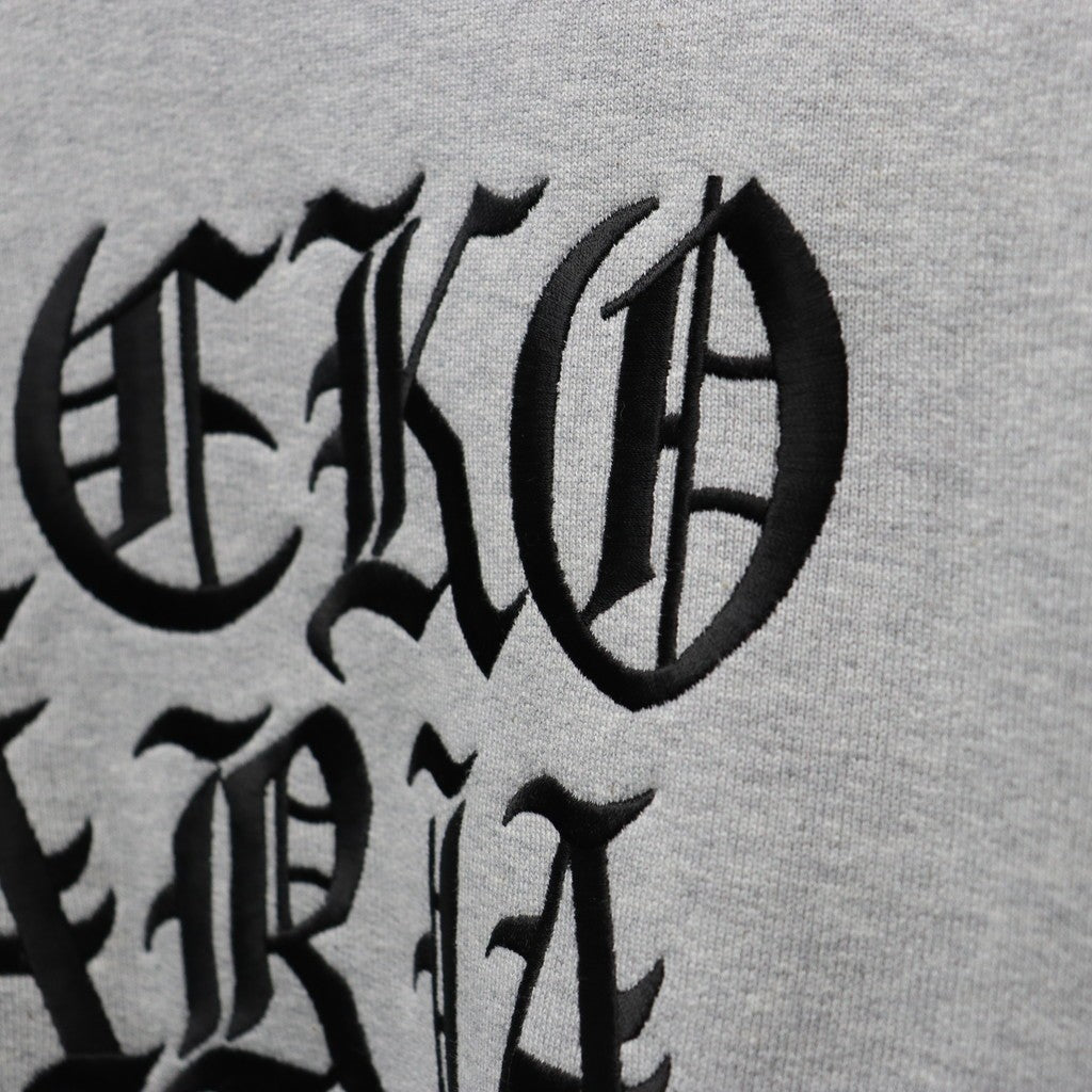 HEAVY WEIGHT CREW NECK SWEAT SHIRT #GRAY [25FW-WMC-SS05]