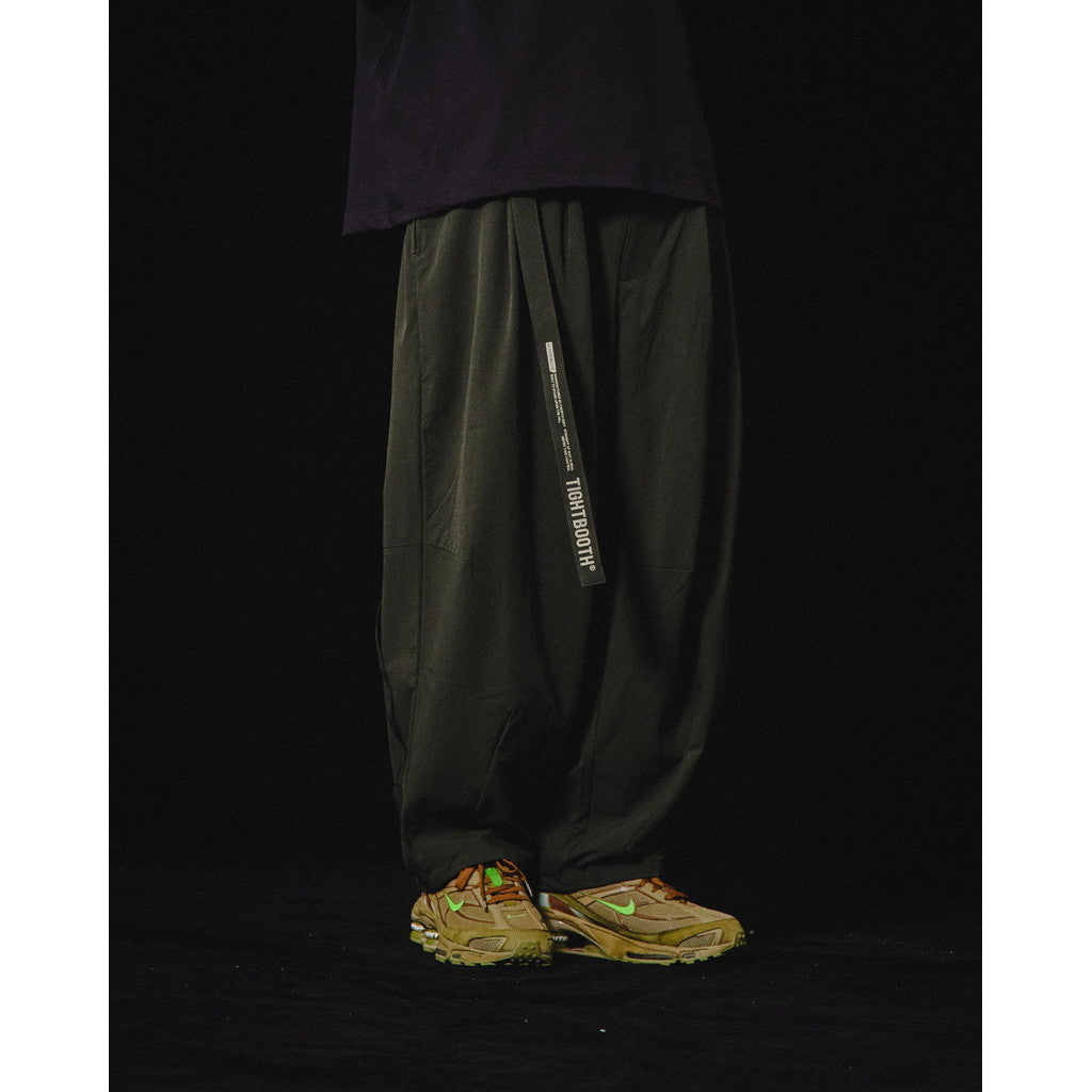 TBPR | "GMT-03P" Strap Baggy Slacks #BREWSTER GREEN [GOOPI-23AW-DEC-TBPR-05]